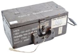 20TH CENTURY ROYAL MILITARY COLLEGE OF SCIENCE AMMO BOX