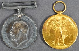 WWI FIRST WORLD WAR MEDALS - PRIVATE IN ESSEX REGIMENT