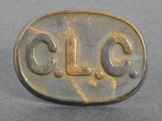 WWI FIRST WORLD WAR CHINESE LABOUR CORPS UNIFORM BADGE