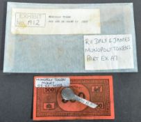 THE GREAT TRAIN ROBBERY - ORIGINAL MONOPOLY 500 MONEY NOTE FROM THE ORIGINAL SET
