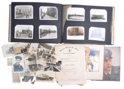 POST-WWII UNITED STATES AIR FORCE SOLDIER'S PHOTO ALBUM & EFFECTS
