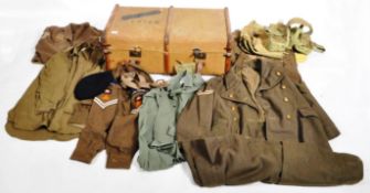 COLLECTION OF ASSORTED ROYAL CORPS OF SIGNALS UNIFORM ITEMS