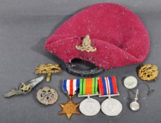 WWII SECOND WORLD WAR AIRBORNE MEDAL GROUP & EFFECTS
