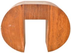 LARGE VINTAGE 20TH CENTURY RUSTIC LIVING EDGE STOOL