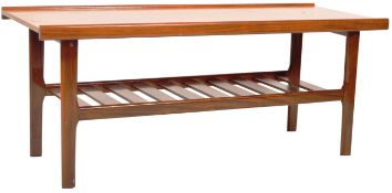 MYER - SOLID TEAK 1960'S LONG JOHN COFFEE TABLE