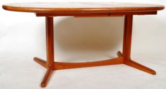 MANNER OF BENNY LINDEN - 1960'S DANISH TEAK WOOD DINING TABLE