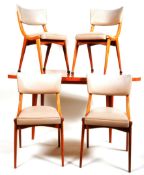 BEN CHAIRS - ORIGINAL 1950'S DINING TABLE & CHAIRS SUITE