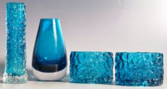 GEOFFREY BAXTER - WHITEFRIARS - TEXTURED RANGE - COLLECTION OF GLASS