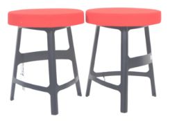 SEAN DIX - PAIR OF CONTEMPORARY DRESSING TABLE STOOLS