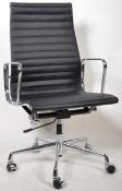 AFTER EAMES - CONTEMPORARY HIGH BACK SWIVEL OFFICE DESK ARMCHAIR