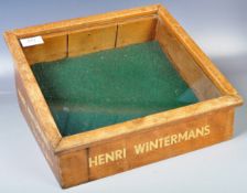 HENRI WINTERMANS VINTAGE DUTCH CIGARS COUNTER TOP CABINET
