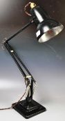 HERBERT TERRY - 1227 - ORIGINAL BLACK FINISH ANGLEPOISE LAMP