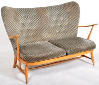 LUCIAN ERCOLANI - ERCOL MODEL 312 TWO SEATER WINGBACK SOFA