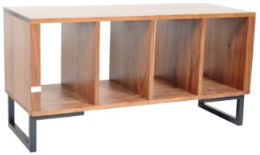 CONTEMPORARY MODERNIST MINIMALIST WALNUT LOW SIDEBOARD
