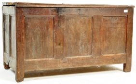 18TH CENTURY GEORGE IV OAK COFFER