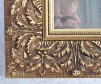 CONTEMPORARY RECTANGULAR GILT MIRROR