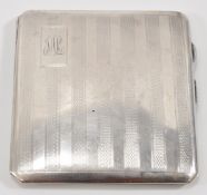 SILVER CIGARETTE CASE HALLMARKED FOR CHESTER