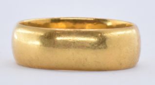 HALLMARKED 22CT GOLD WEDDING BAND RING