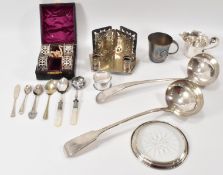 COLLECTION OF SILVER PLATED WARE