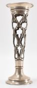 R F MOSLEY & CO SILVER STEM VASE