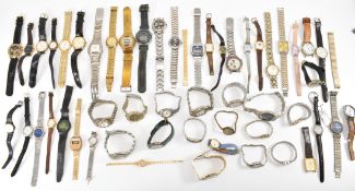 LARGE COLLECTION OF MIXED WRIST WATCHES