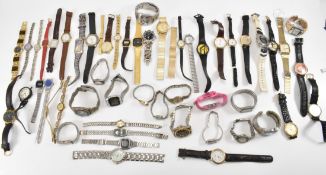 LARGE COLLECTION OF LADIES WRIST WATCHES.