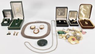 ASSORTMENT OF JEWELLERY INCLUDING BIRKS NECKLACE