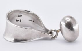 1960S GEORG JENSEN SILVER POD RING