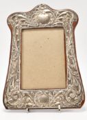 1920S SILVER PHOTO FRONTED PHOTO FRAME