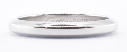 CARTIER PLATINUM WEDDING BAND RING