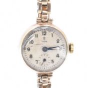 VINTAGE 9CT GOLD TUDOR WATCH