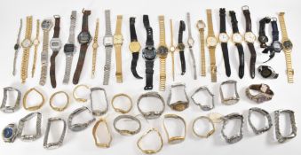 LARGE COLLECTION OF MIXED WRISTWATCHES
