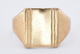 HALLMARKED 9CT GOLD SIGNET RING
