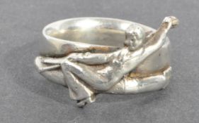 WWII SECOND WORLD WAS US NAVY PATROL TORPEDO CREW RING