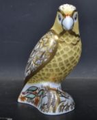 LARGE ROYAL CROWN DERBY CITRON COCKATOO