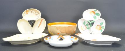 COLLECTION OF 1930'S MYOTT CHINAWARE