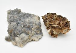 CRYSTAL MINERAL SPECIMENS QUARTZ CALCITE PYRRHOTITE