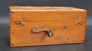 19TH CENTURY VICTORIAN IMPROVED MAGNETO-ELECTRIC MACHINE FOR CURING DISEASE