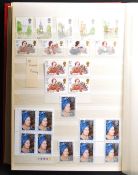 STAMPS - AN ALBUM COLLECTION OF QV TO QEII ISSUES