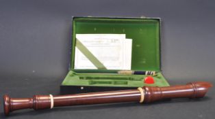 MOECK ROTTENBURG ROSEWOOD RECORDER / FLUTE MODEL 439