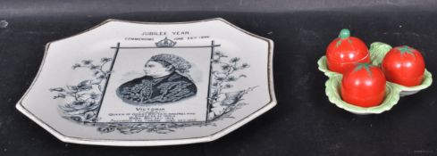 19TH CENTURY VICTORIAN QUEEN VICTORIA COMMEMORATIVE PLATE