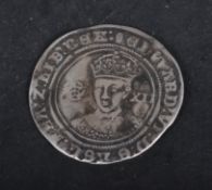 BRITISH COINS EDWARD VI SILVER SHILLING COIN