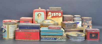 COLLECTION OF VINTAGE 20TH CENTURY ADVERTISING TINS