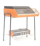 MID 20TH CENTURY TEAK BSR RECORD PLAYER & AMP