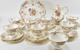 VINTAGE 20TH CENTURY HAMMERSLEY TEA SERVICE