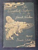 BOOK: THE COMPETE ANGLER BY IZAAK WALTON