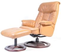 CONTEMPORARY EKORNES STRESSLESS STYLE RECLINING CHAIR