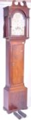 GEORGE III BULLOCK OF BATH MAHOGANY LONGCASE CLOCK