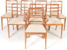 MCINTOSH & CO - MATCHING SET OF EIGHT TEAK DINING CHAIRS