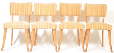 4 VINTAGE RETRO CIRCA 1960’S DANISH INSPIRED DINING CHAIRS